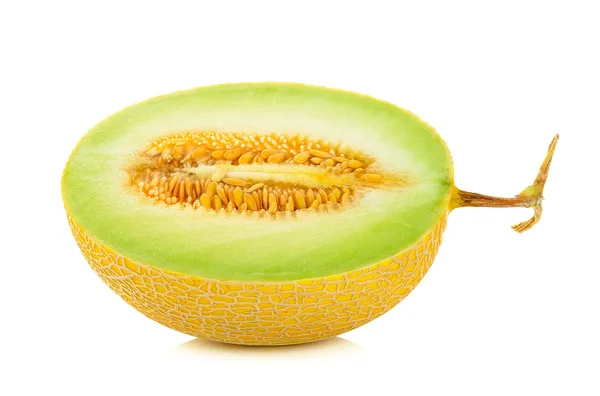 Melon Cantaloup jaune isolé — Photo