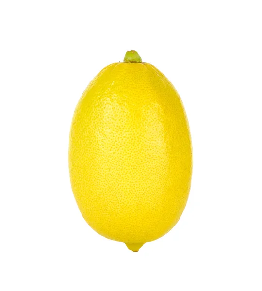 Yellow Lemon isolated on the white background — Stock Photo, Image