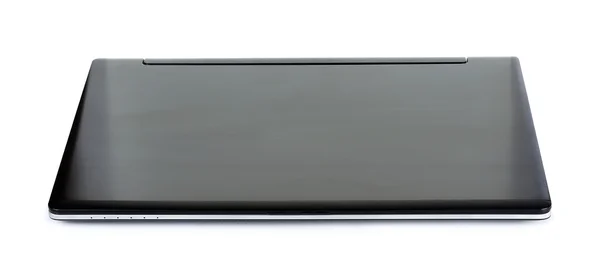 흰색 배경에 고립 된 노트북 — 스톡 사진