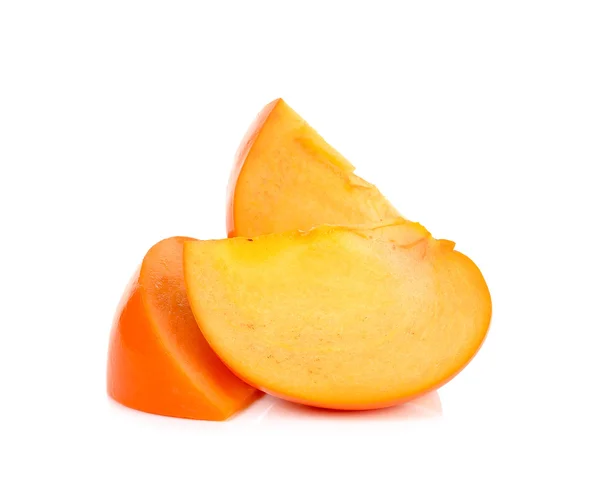 Slice of persimmon isolated — Stock Photo, Image