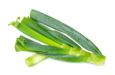 Japon bunching izole soğan