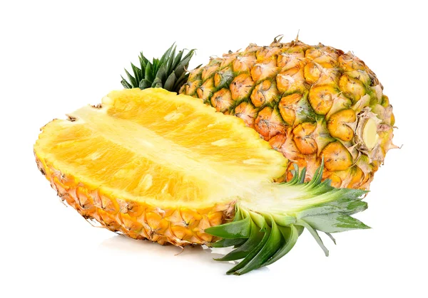 Yellow pineapple isolated — Stock Photo, Image