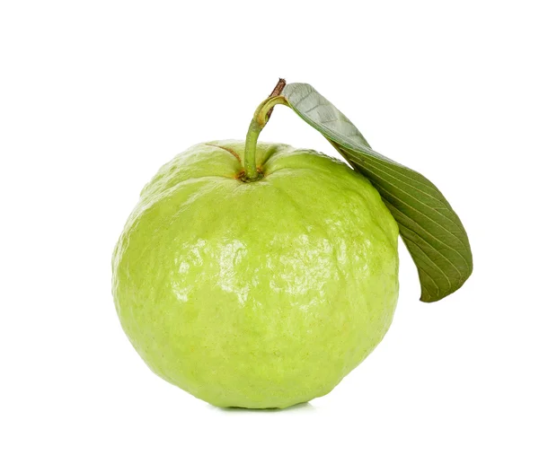 Guava gyümölcs elszigetelt fehér alapon — Stock Fotó