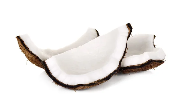 Coconut isolated on the white background — Stock Photo, Image