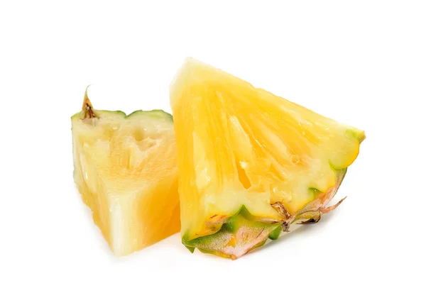 Dilim ananas izole — Stok fotoğraf