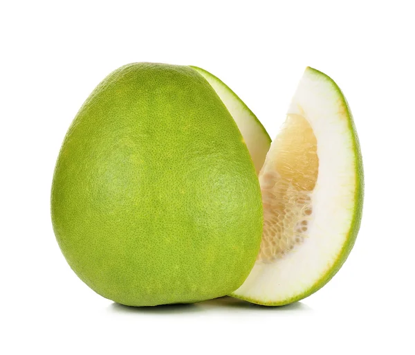 Pomelo citrus isolated on the white  background — Stock Photo, Image