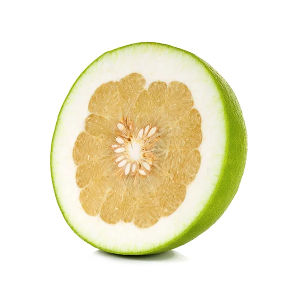 Pomelo cítricos aislados sobre el fondo blanco —  Fotos de Stock