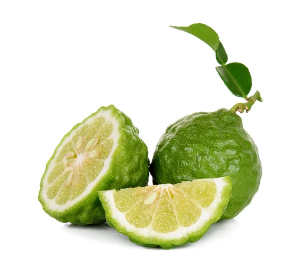 Bergamot geïsoleerd op de witte achtergrond — Stockfoto