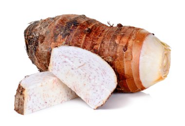 Beyaz arka plan üzerinde izole taro