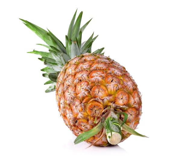 Saftige Ananas. isoliert auf weißem Hintergrund — Stockfoto