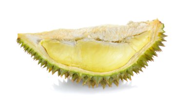 Beyaz arka plan üzerinde izole durian