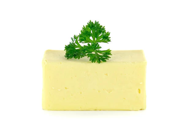 Butter isolated on the white background — Stock Photo, Image