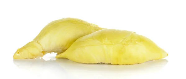 Durian geïsoleerd op de witte achtergrond — Stockfoto