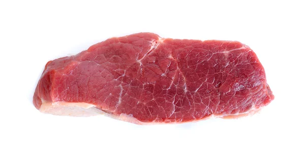 흰색 배경에 고립 된 고기 — 스톡 사진