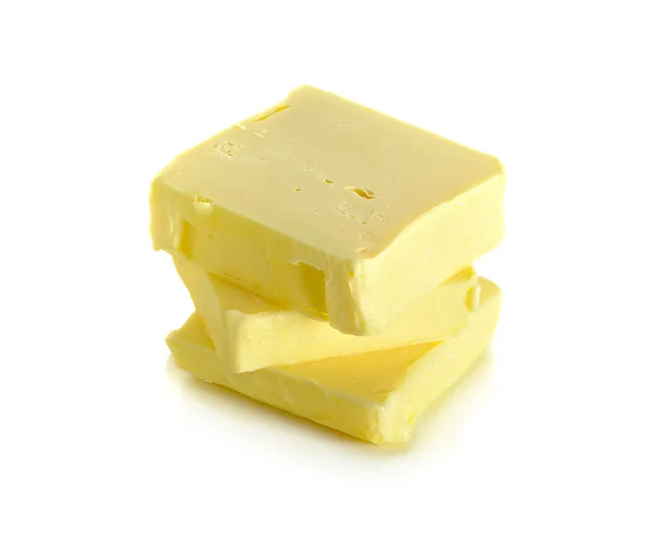 Butter isolated on the white background — Stock Photo, Image