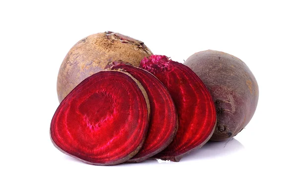 Red beetroot on a white background — Stock Photo, Image