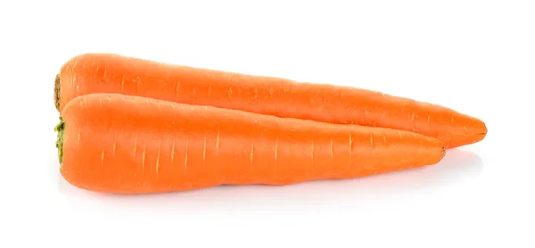 在白色背景上隔离的胡萝卜 — 图库照片