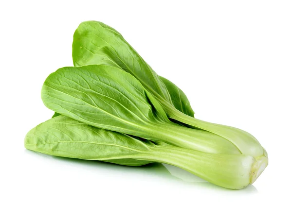 Bok choy vegetale isolato sullo sfondo bianco — Foto Stock