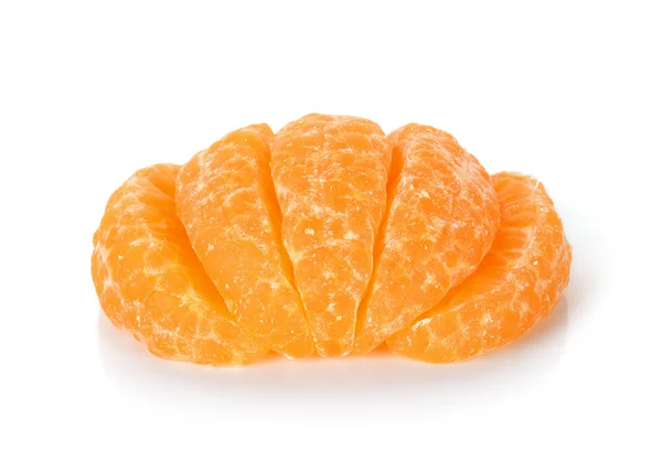 Tangerine isolée sur fond blanc — Photo