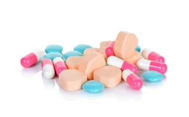 Beyaz arka plan üzerinde izole tıp