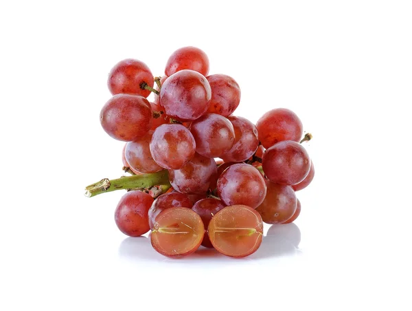 Grapes isolated on over white background — Stock Photo, Image