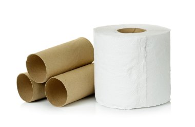 Beyaz arka plan üzerinde izole doku