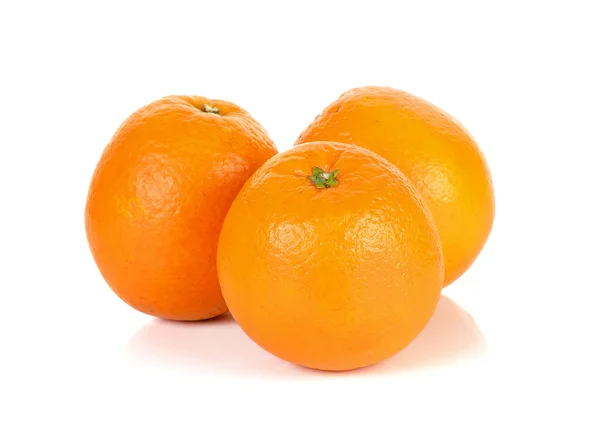 Orange fruit isolated on the white background — Stock Photo, Image