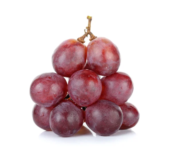 Red grape isolated on the white background — Stock Photo, Image