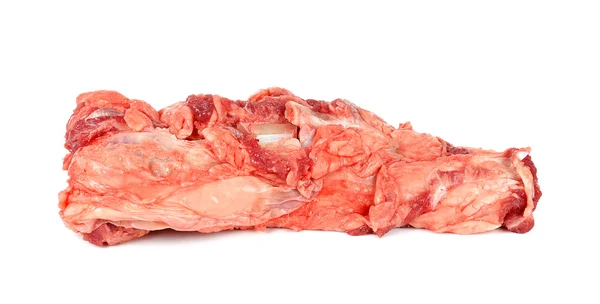 Rindfleisch isoliert auf weißem Hintergrund — Stockfoto