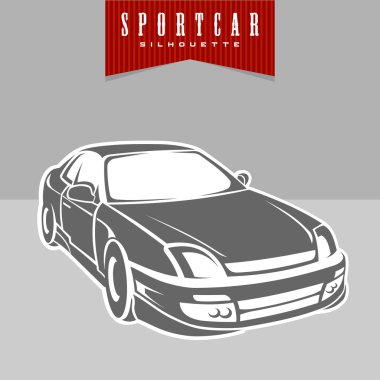 spor araba siluet