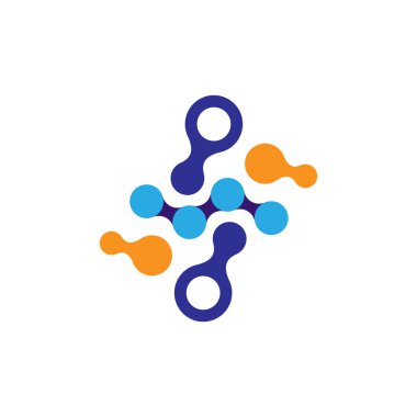 Teknoloji soyut logosu