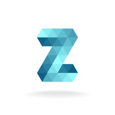 Z harfi logo şablonu