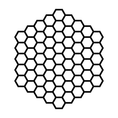 Hexagon pattern field