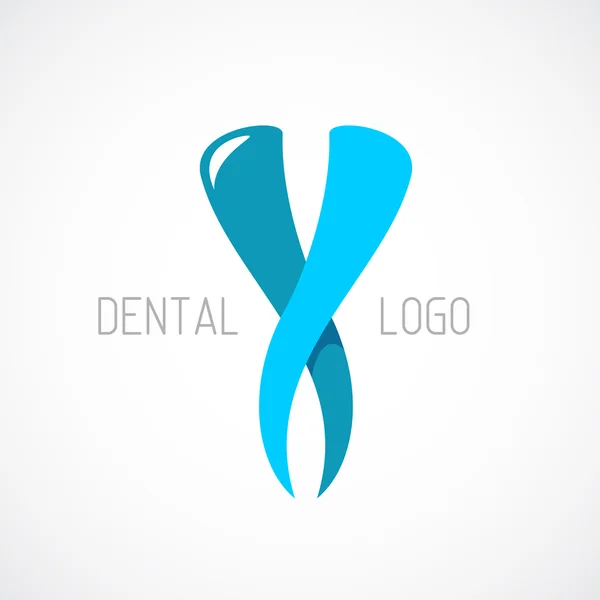 Dental logo template — Stock Vector