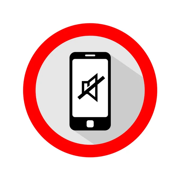 Cep telefonu zil sessiz işaretini