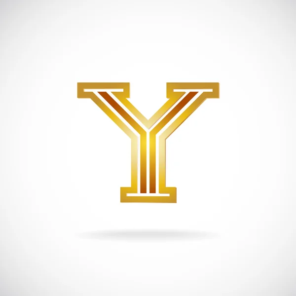 Letter Y logo template — Stock Vector © Kilroy 65686229