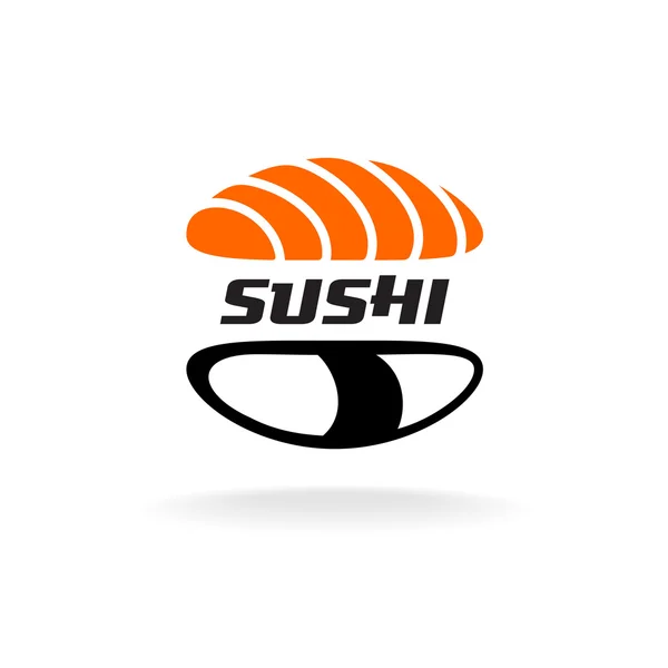 Sushi logo template — Stock Vector