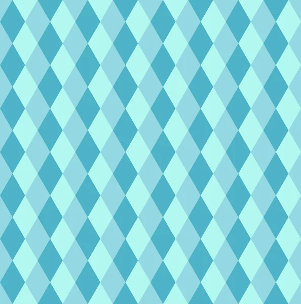 Blue rhombus seamless pattern — Stock Vector