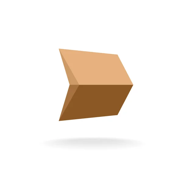 Letter D bouw thema logo — Stockvector
