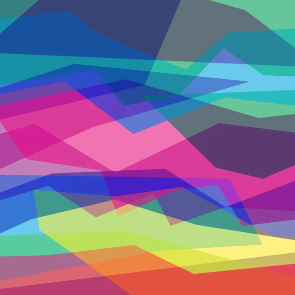 Geometrische abstracte gekleurde achtergrond — Stockvector