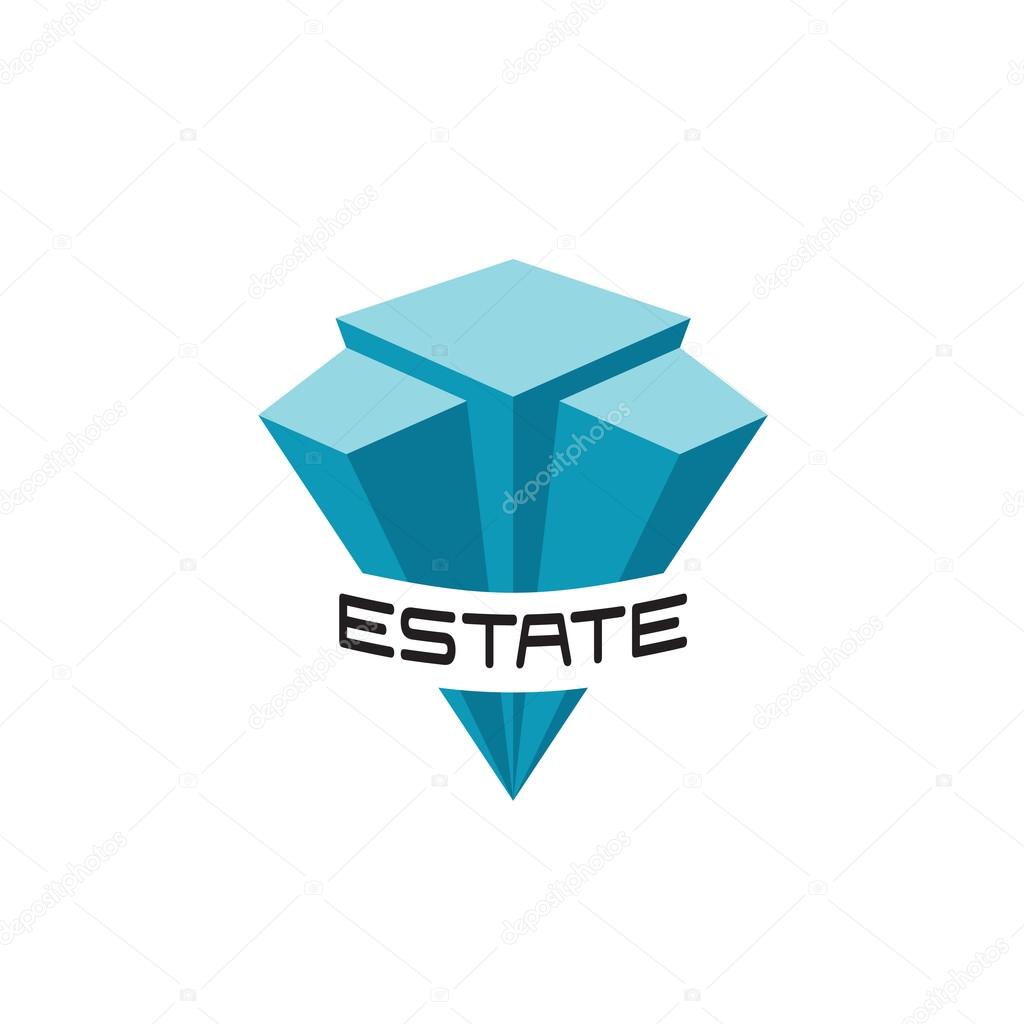 Real estate building logo template