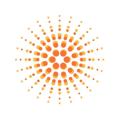 Turuncu parçacıklar işareti