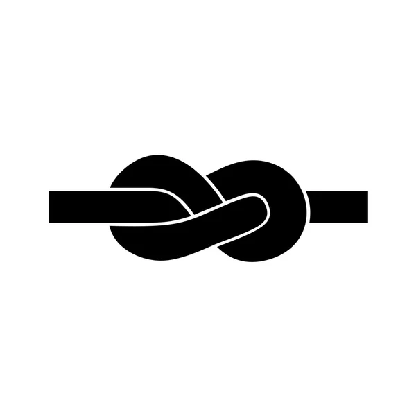 Simple knot icon — Stock Vector