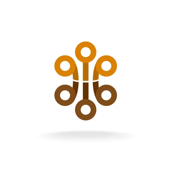 Abstracte tech logo — Stockvector