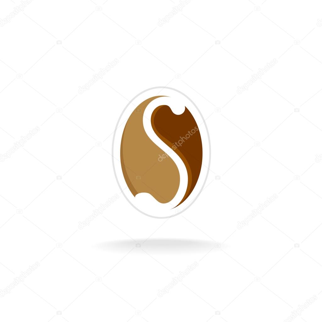 Letter S coffee logo template