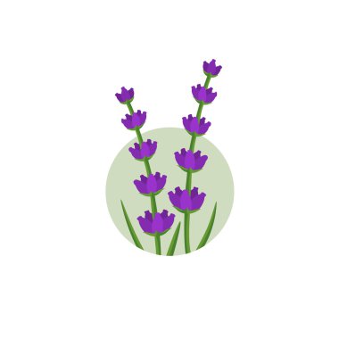 Lavanta yuvarlak logosu
