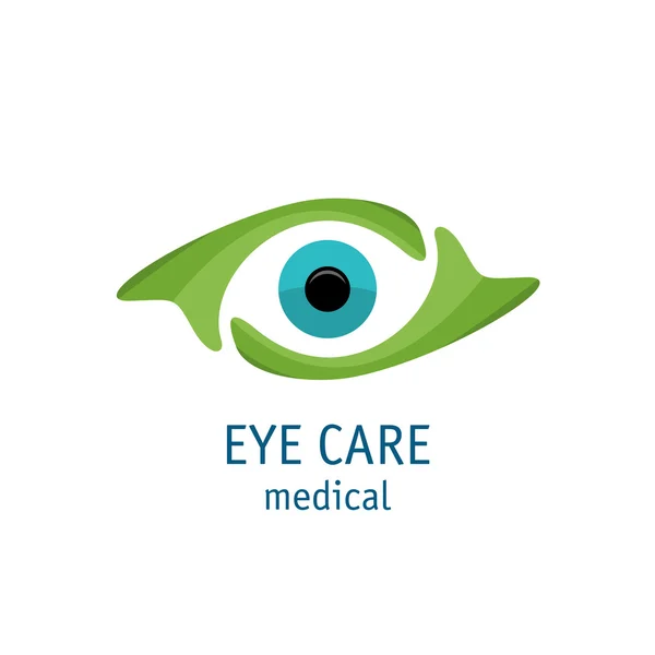 Oko opieka Logo — Wektor stockowy