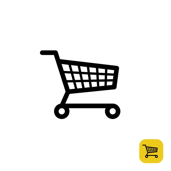 Shopping cart symbol — Stock Vector