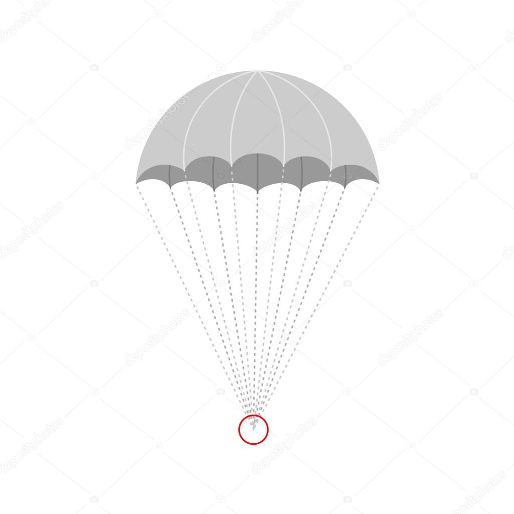 parachute sport illustration