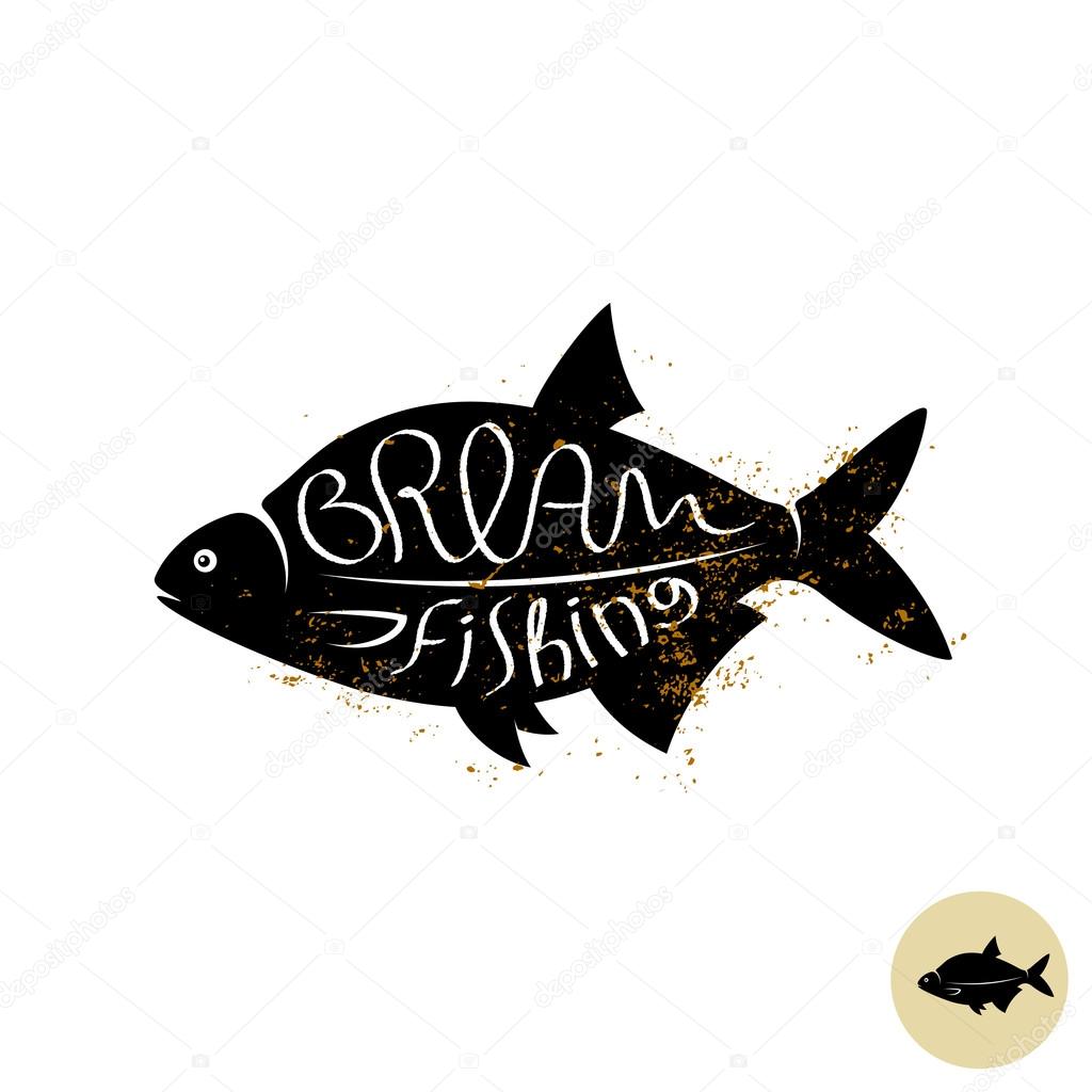 Bream fish logo